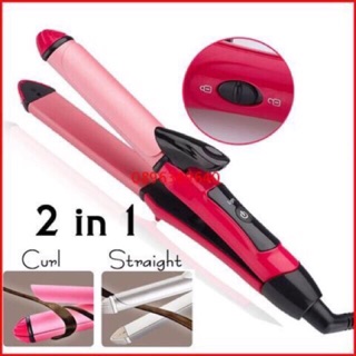 หนีบผม-ม้วนผม 2in1 รุ่น CKL-737