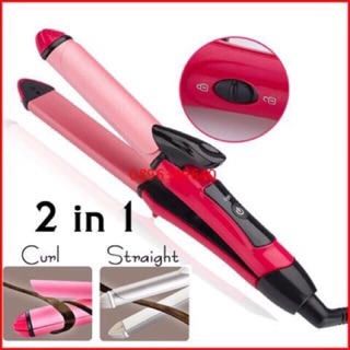 หนีบผม-ม้วนผม 2in1 รุ่น CKL-737