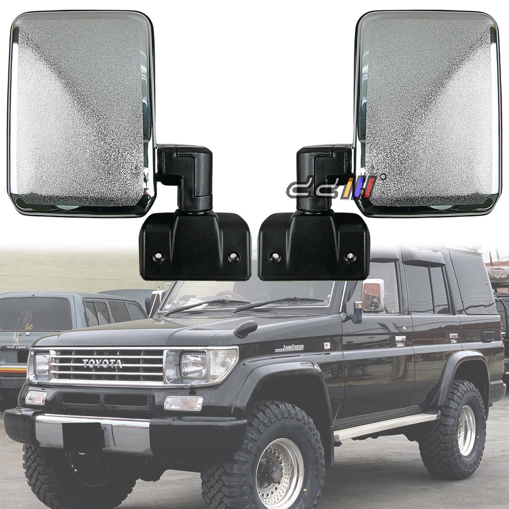 Toyota Landcruiser Prado 70 LC2 LJ78 LJ79 KZJ78 Land Cruiser 70 การปรับด้วยตนเองกระจกมองข้าง (1 ชิ้น