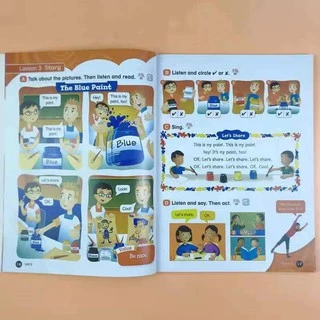 หนังสือเรียนและสมุดงานภาษาอังกฤษสำหรับเด็กและนักเรียนระดับประถมศึกษา—Primary School Student Children's Oxford English Textbook Workbooks Exercise Book “Everybody Up 2th Edition Grade Starter/1/2/3/4/5/6”