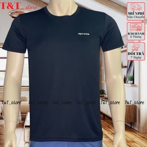 เสื้อยืดผู้ชาย เสื้อกีฬาผู้ชาย Cool 4-Way Stretch T&T_store