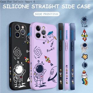 Infinix Smart 5 6 Plus Zero X Pro Neo 5G สำหรับ Case NASA Rocket เคส เคสโทรศัพท์ เคสมือถือ