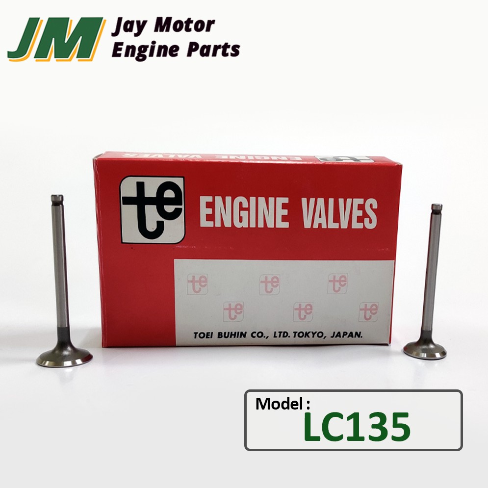 LC135 / 5YP / Y15 / Y15ZR / FZ150 TE ENGINE VALVE ( IN & EX )