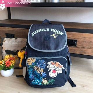 KIPLING CITY PACK DISNEY’S JUNGLE BOOK MEDIUM BACKPACK ของแท้ ราคาถูก