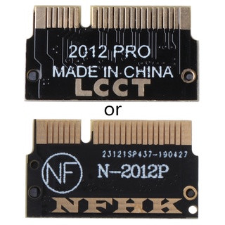 Rr อะแดปเตอร์การ์ด SSD อุปกรณ์เสริม สําหรับ Mac-book Air M.2 M2 nVME SSD MacBook Pro Retina 2012 A1398 A1425