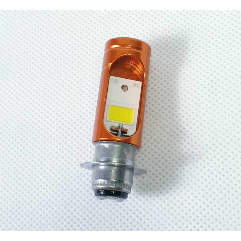 สินค้าขายดี RCA GAS หลอดไฟหน้า แป้นเล็ก LED ปลอกส้ม 24จุด สว่างมากโคตรๆ
