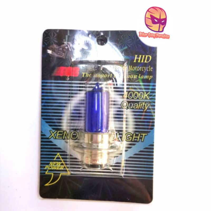 การกวาดล้าง ! Honda YAMAHA EX5 LC135 SRL110 Y125Z XENON SUPER WHITE LIGHT BULB 12V35/35