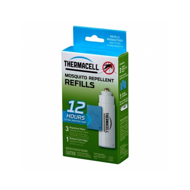 Thermacell Mosquito &amp; Midge Protection Refill (with gas) R-1 แผ่น Refill พร้อมแก็ส สำหรับเครื่องไล่ยุง