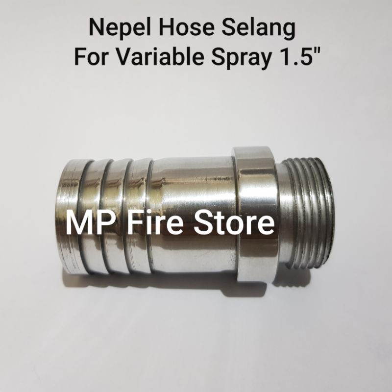 ท่อหัวนมสําหรับหัวฉีดตัวแปร Nuzzle Spray เครื่องดับเพลิง 1.5 นิ้ว