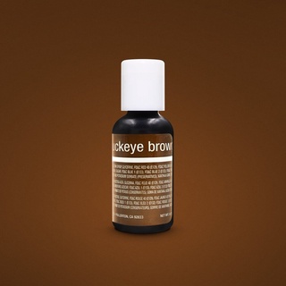 Chefmaster Buckeye Brown Liqua-Gel Food Coloring 20ml (5105)/0.7oz สีเจลผสมอาหาร สีน้ำตาล