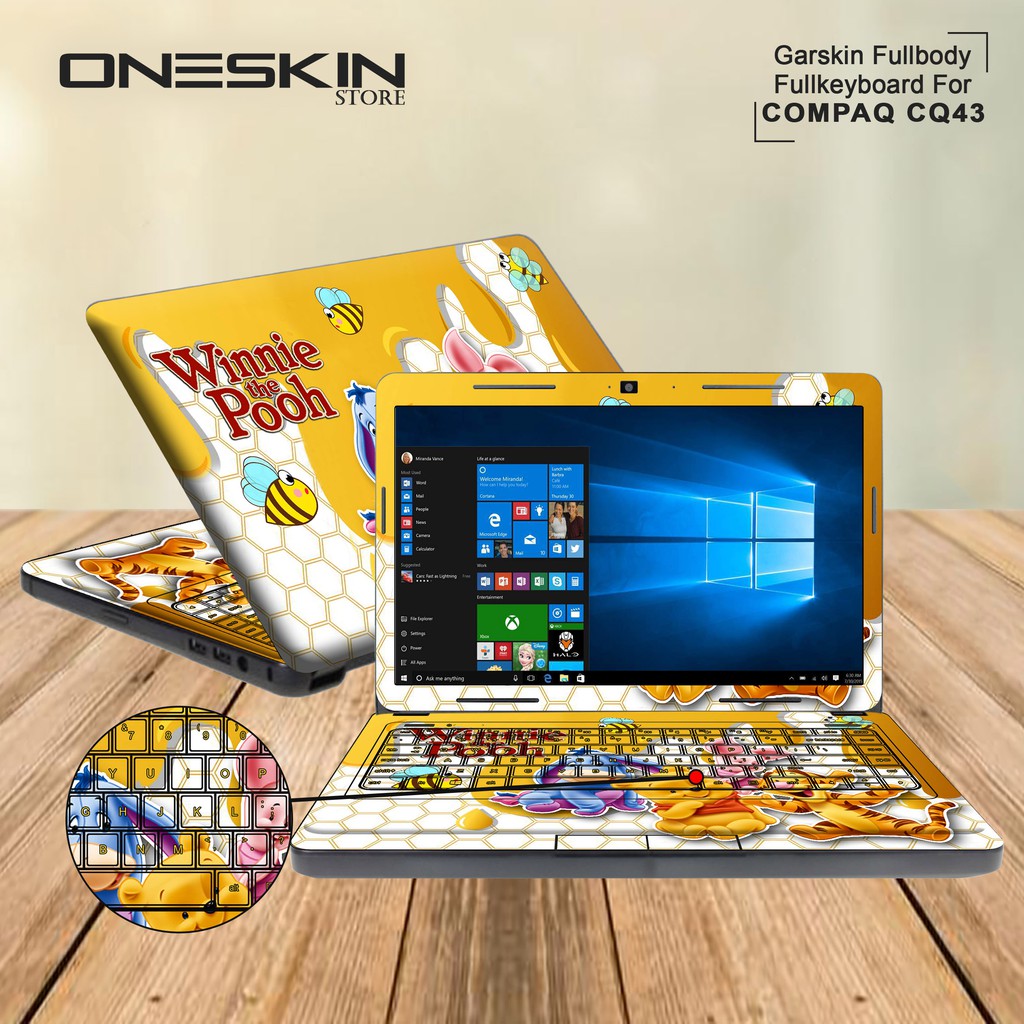 Garskin Laptop Cover Laptop Compaq CQ43-110TU CQ43-170LA Full Body