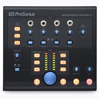 PreSonus Monitor Station V2 Desktop Monitor Controller แถมหูฟัง Samson SR850 รับประกัน1ปี ส่งฟรี ผ่อนได้