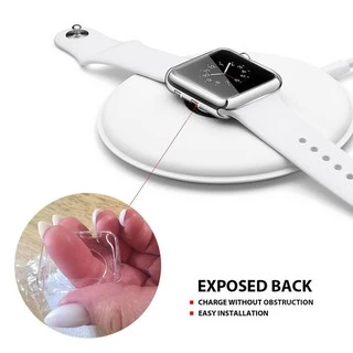 เคสซิลิโคนใสแบบนุ่ม (ไม่มีหน้าจอ) เข้ากันได้กับ Apple Watch 49/46/45/41/44/40/42/38mm Series Ultra/11/10/9/8/7/SE/6/5/4/3/2/1