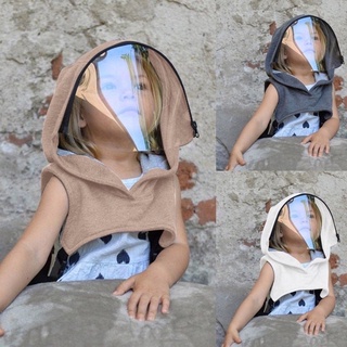 พร้อมส่ง!! ฮูดเด็ก หมวกเด็ก เฟสชิวฮูดลูกน้อยbaby&amp;mommy