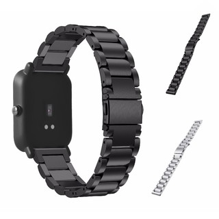 สายนาฬิกาข้อมือสแตนเลส 20 มม. สำหรับ Xiaomi Huami AMAZFIT Youth