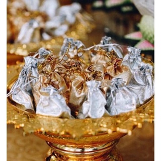 ถุงเงินถุงทอง หลาบขนาดหน่วยเป็น ซม. [ แพค 10ใบ]📍สินค้ามีพร้อ…