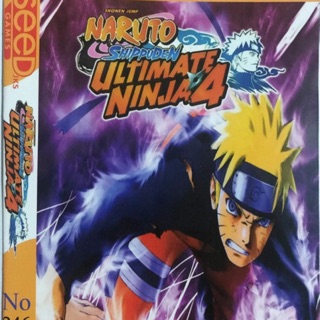 แผ่นเกมส์ps2 NARUTO ULTIMATE NINJA 4