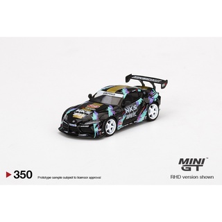 MINI GT 1/64 No.350 HKS Toyota GR Supra (A90) 2020 Tokyo Auto Salon RHD MGT00350-R