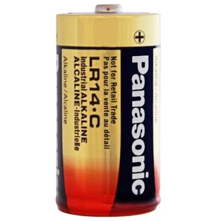 Lot ใหม่!!! Panasonic ถ่านอัลคาไลน์ ขนาด C 1.5 โวลต์ LR14T/2B Exp: 02-2035