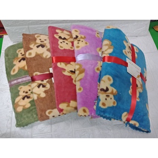 เซตผ้าเช็ดตัว+ผ้าเช็ดผมนาโนลายหมี