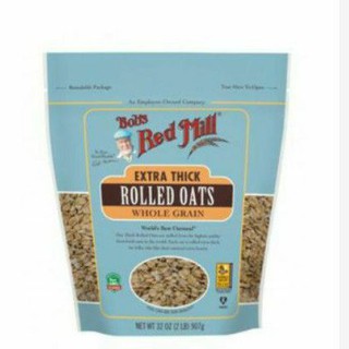 ถูกที่สุด✅  Bobs Red Mill  Organic Rolled Oats Thick 907 gคุณภาพระดับพรีเมี่ยม