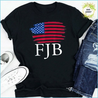 [S-5XL] เสื้อยืด ผ้าฝ้าย พิมพ์ลายธงชาติอเมริกา F Biden Us คุณภาพสูง สไตล์วินเทจ สําหรับผู้ชาย