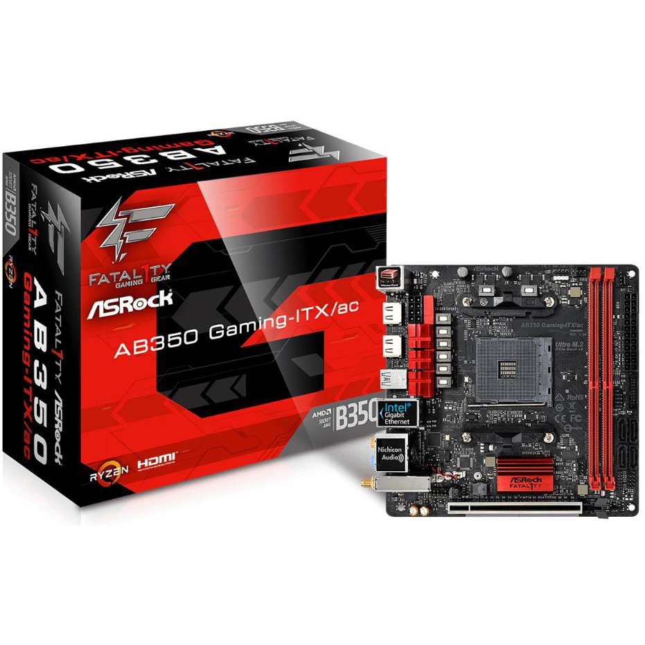 Motherboard ASROCK AB350 GAMING-ITX/AC