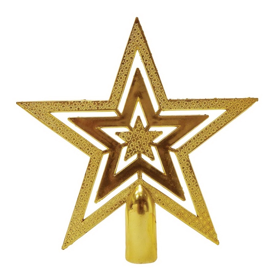 6114-02 / 6114-05 / 6114-03 ดาวยอดสน 4 นิ้ว 4 นิ้ว  6 นิ้ว 8 นิ้ว  ของประดับ ของตกแต่งเทศกาลคริสต์มา