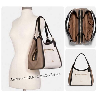 กระเป๋าหนัง COACH/ KRISTY SHOULDER BAG IN COLORBLOCK (COACH C6828)