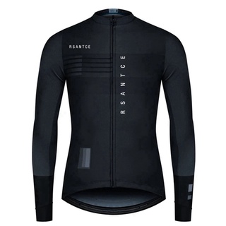 เสื้อกีฬาแขนยาว ลายทีม Maillots Ciclismo MTB แฟชั่นฤดูใบไม้ร่วง สําหรับผู้ชาย