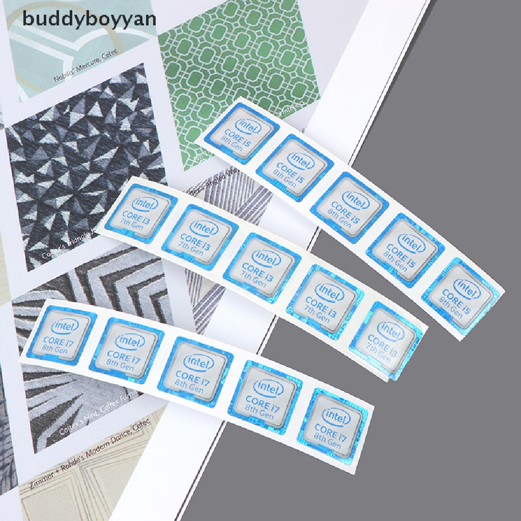 Bbth สติกเกอร์โปรเซสเซอร์ CPU ซีนอน 8th Generation i3 i5 i7 สําหรับแล็ปท็อป