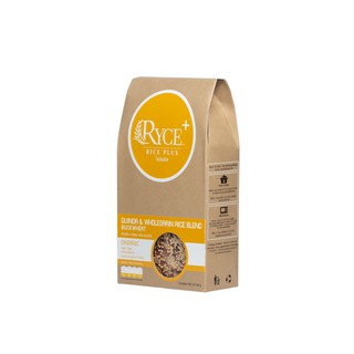 ข้าวกล้อง 3 สี ผสมควินัวและบัควีท ออร์แกนิค | (Quinoa & Wholegrain Rice Blend )500g - RYCE + ไรซ์พลัส