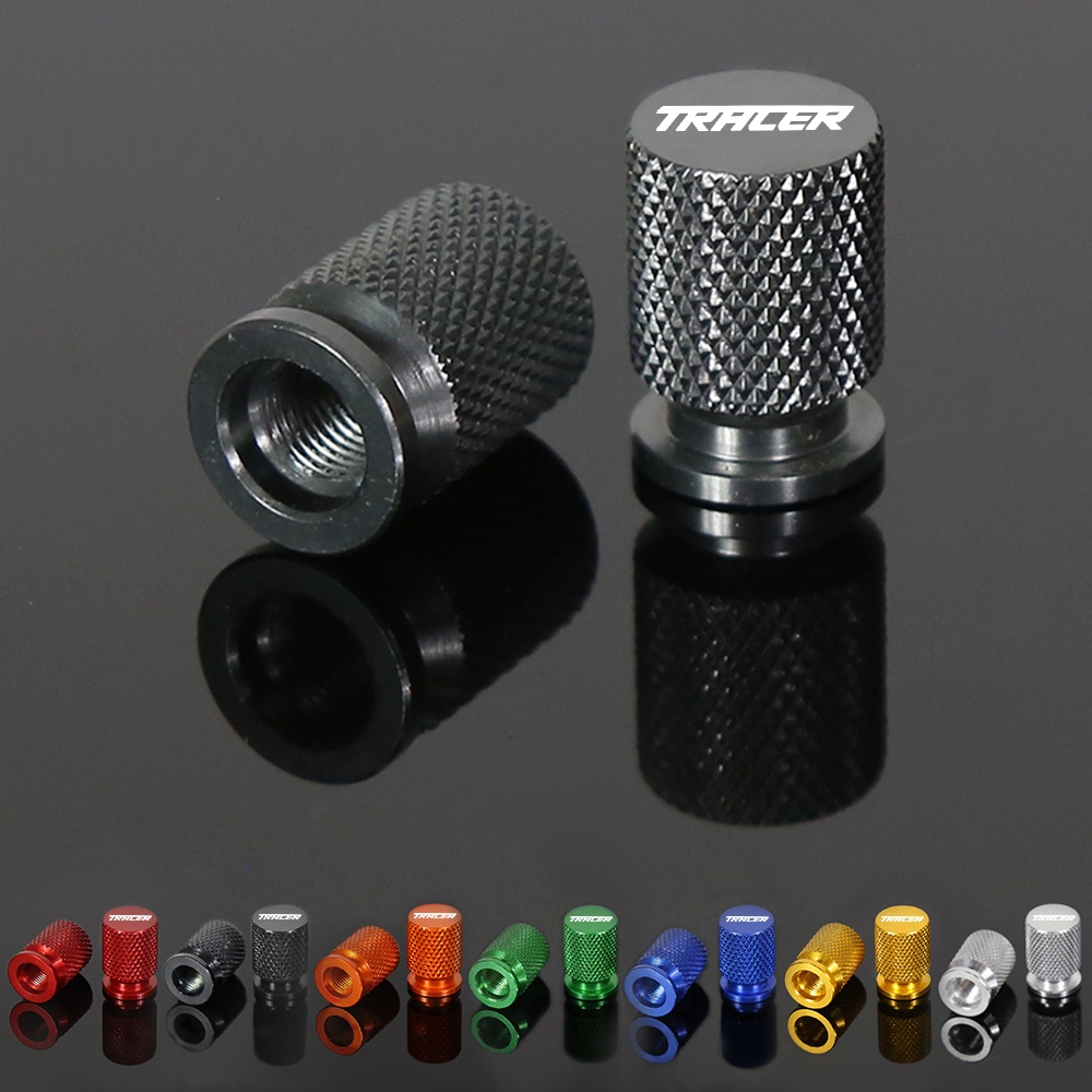 Tracer CNC รถจักรยานยนต์ฝาครอบวาล์วยาง 900 900 MT-09-07 GT 09 MT09 MT07 ยางวาล์วหัวฉีดหมวก