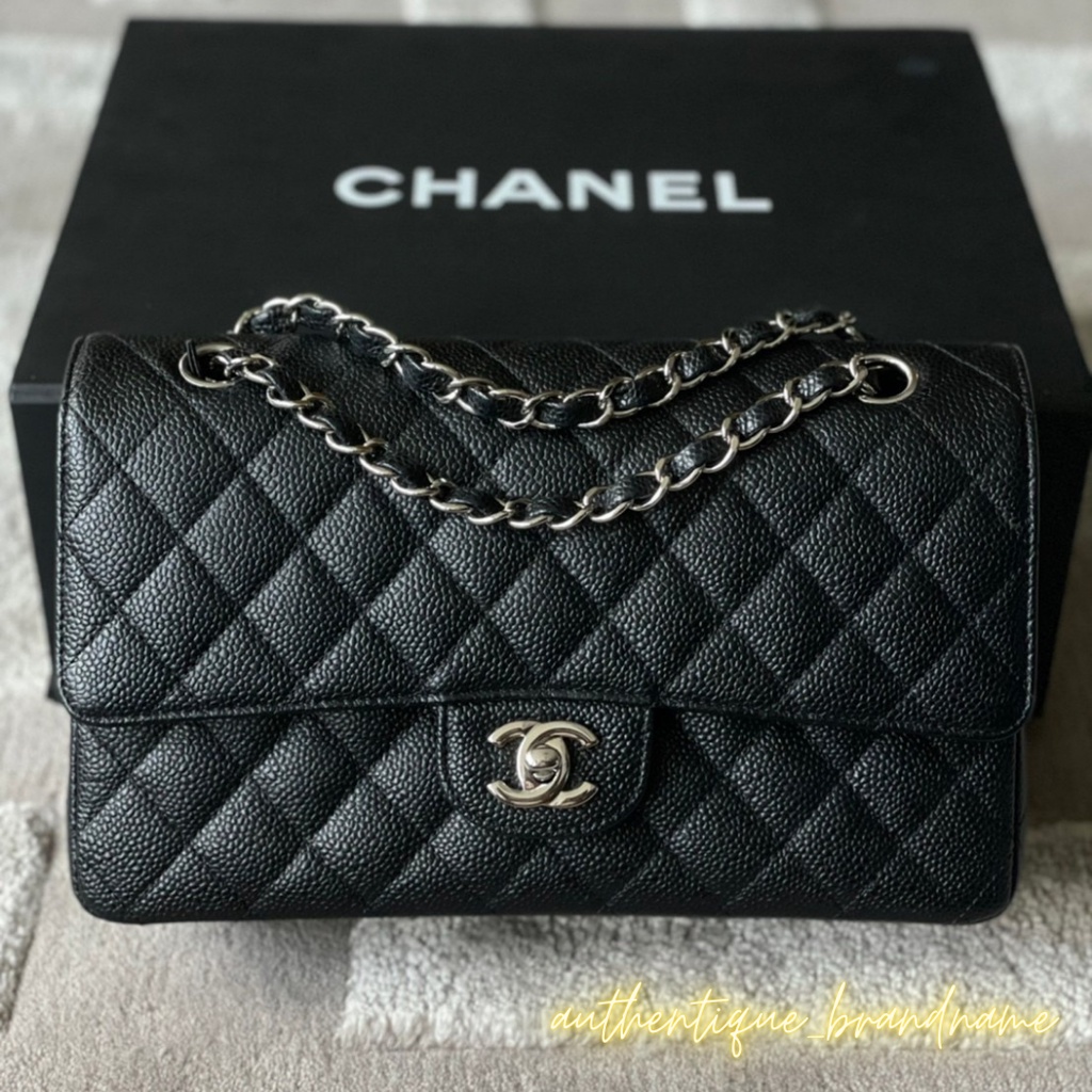 Liked new Chanel classic 10”shw holo 19