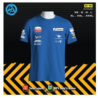 ใหม่ เสื้อยืด พิมพ์ลาย Mandalika Team Stylobike Moto2 คุณภาพดีที่สุด