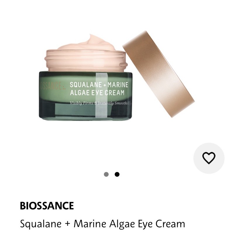 biossance algae eye cream