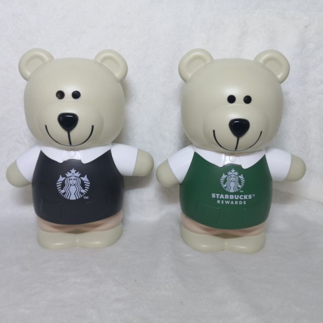 2019 Starbucks Thailand Barista Bear Piggy bank