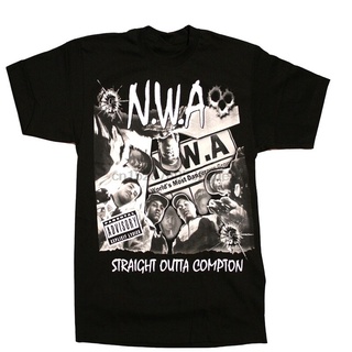 HH N W A Rap Nwa Dr Dre Eazy E Dj Yella Mc Ren เสื้อยืดลําลองสําหรับผู้ชายแขนสั้นสไตล์ฮิปฮอป เสื้อยืด 2021 คอกลมเสื้อยืด