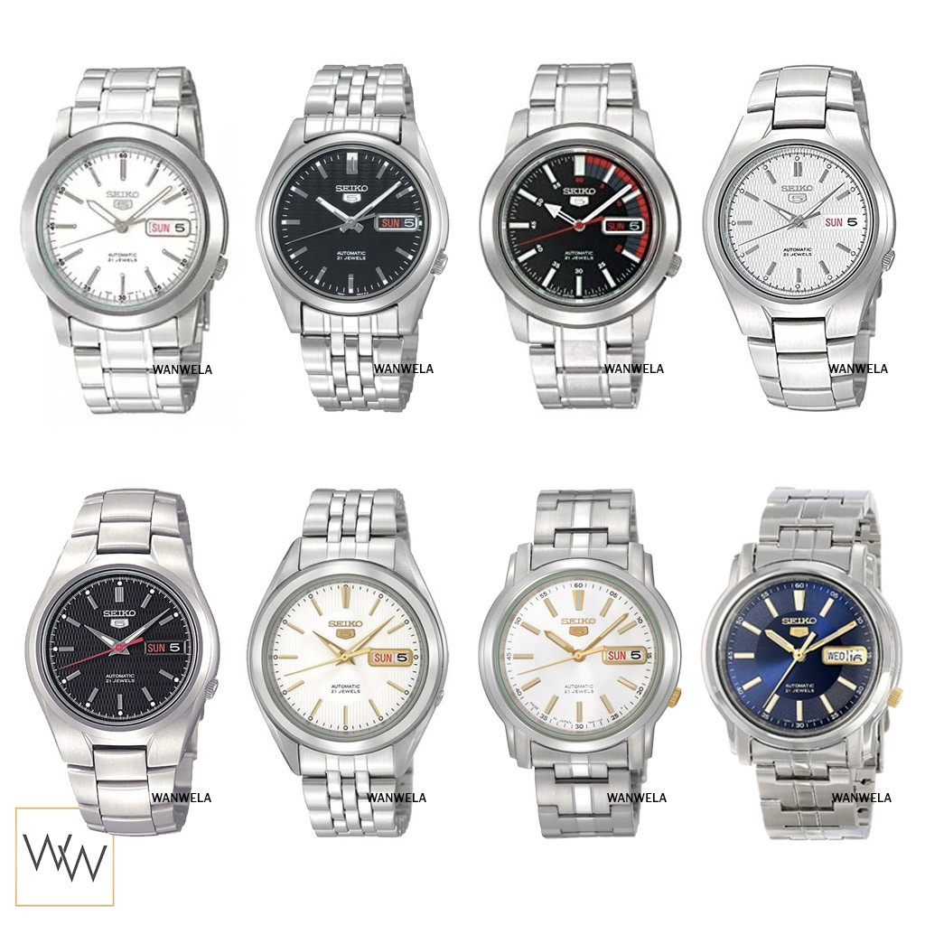 ของแท้ นาฬิกาข้อมือ ผู้ชาย Seiko Sport 5 Automatic สายสแตนเลส [3]
