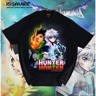 เสื้อยืดHunterXHunter Tee.ใช้เสื้อคุณภาพดีพรีเมี่ยม ทรงสวย คอกระชับ งานสกีนจม สีเฟดDTGงานละเอียด ราคาดี!!