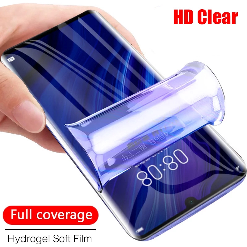 Full Hydrogel Film Huawei P40 P30 Pro /Lite Nova 6 SE 6SE Y9S Y6S Y9 Prime Y5 Y7 Y6 Pro Honor V30 Pro Screen Protector #8