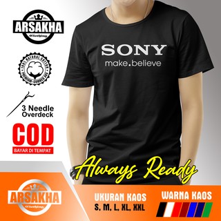 เสื้อยืด พิมพ์ลายโลโก้ Sony Arsakha สําหรับผู้ชาย