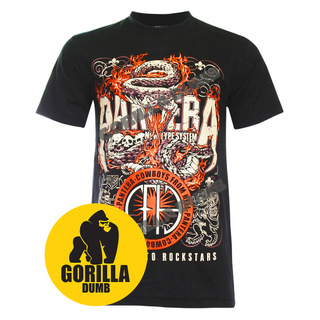 Gorilladumb เสื้อยืดลายวงดนตรี แพนเทอรา Pantera Rock Star