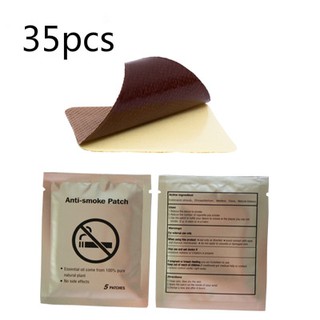 35pcs/lot Anti Smoke Patch for Smoking Cessation 100% Natural Ingredient Quit Bo