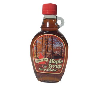 Turkey Hill Canadian Maple Syrup 240g ตุรกีฮิลล์แคนาดาเมเปิ้ลไซรัป 240 กรัม