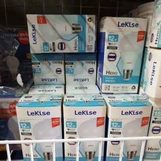 Lekise  หลอดไฟ  LED BULB   12W   E27   รุ่น ECTO   DAYLIGHT (6500K)