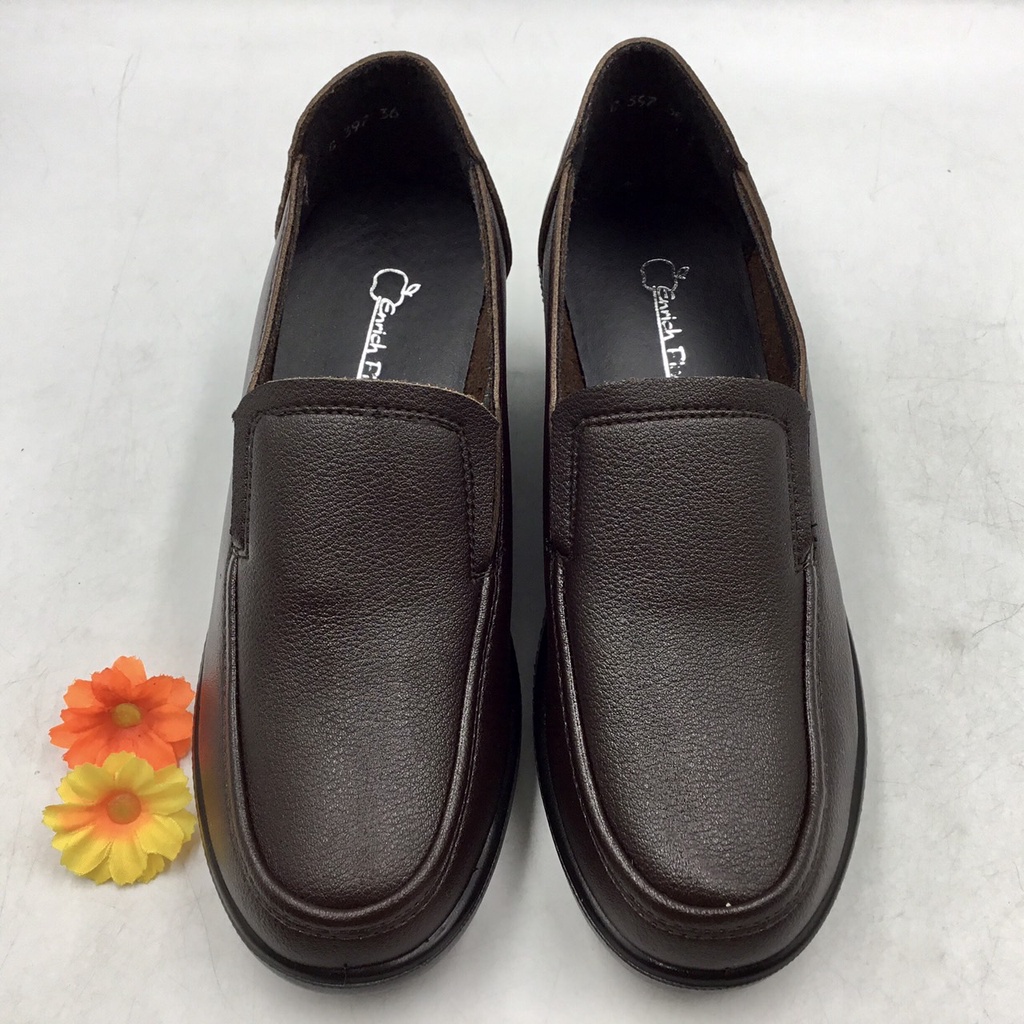 รองเท้าคัทชูผู้หญิง (SIZE 35-40) หนังนิ่ม (รุ่น C397) รองเท้าทางการ (มาใหม่)