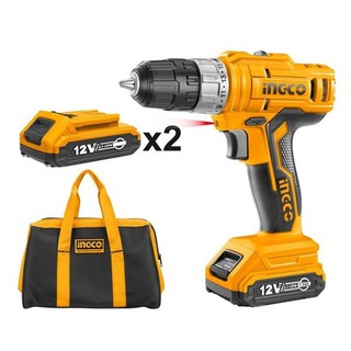 สว่านไร้สายแบตเตอรี่ Li-ion cordless drill 12V