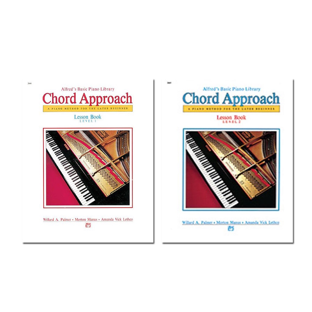 Basic Piano Library Chord Approach Lesson Book 1,2