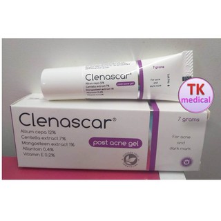 Clenascar Post Acne ลบรอยสิว 7 กรัม สีม่วง